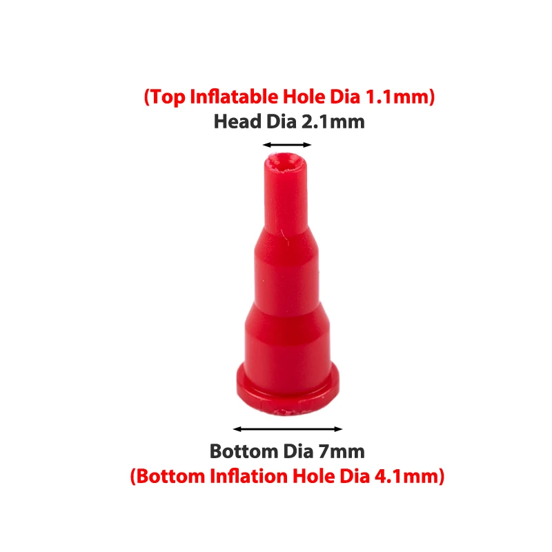 Cabezal inflable reutilizable para encendedor de cigarrillos, adaptador de Gas butano, color rojo, 1/3 piezas