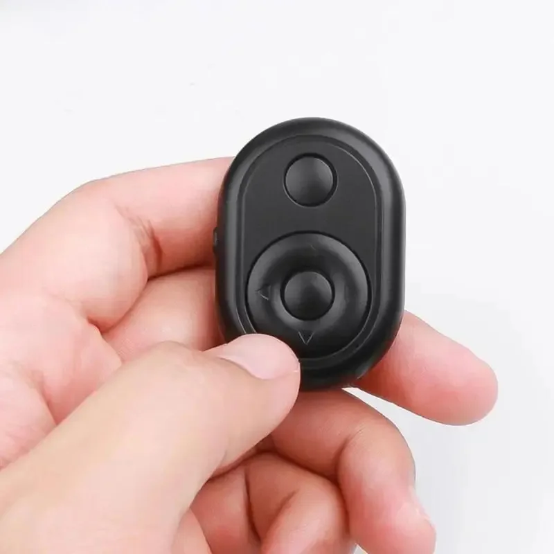 Mini bezprzewodowy pilot zdalnego sterowania kompatybilny z przyciskiem migawki samowyzwalacza Bluetooth dla aparatu Android Apple