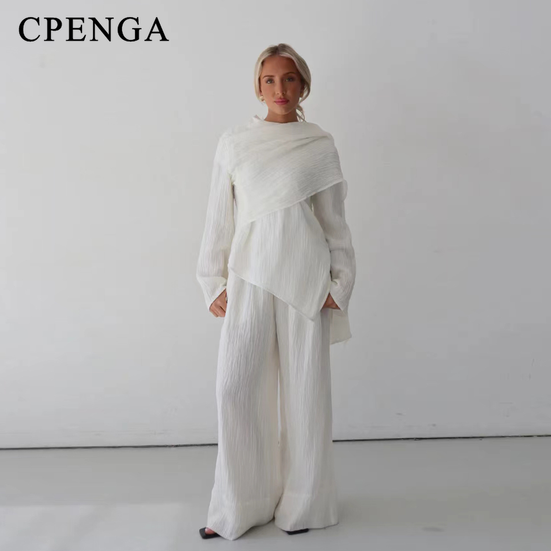 Eid Muslimische Frauen Abaya Set Elegante Dubai Einfarbig Button-Down Strickjacke und Hosen Anzug Islam Modest Outfit 2025, Türkei Kleidung