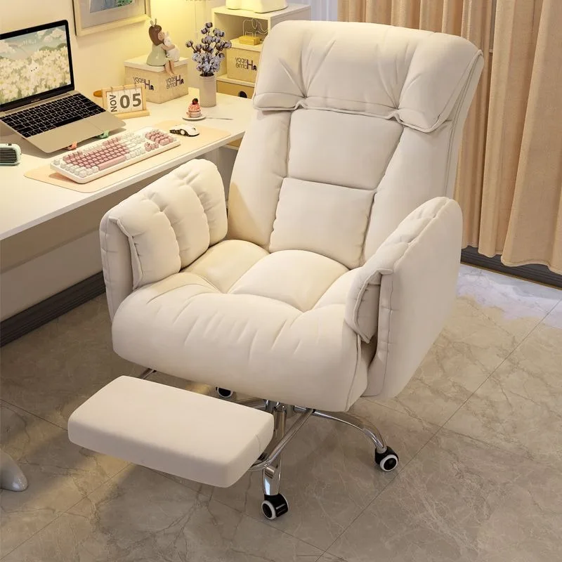 New Model Computer Chair Sedentary Comfortable Home Backrest Sofa Study Office Boss Swivel  E-sports Live Broadcast