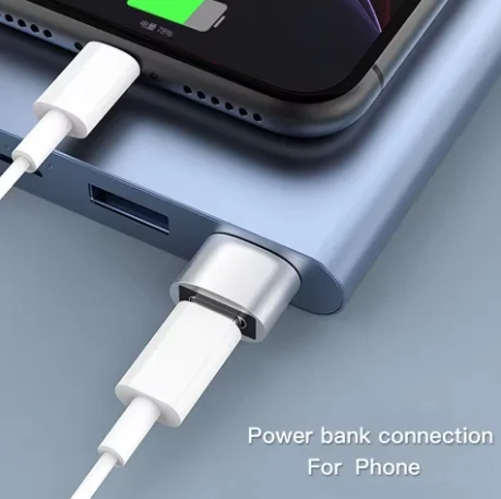 Adaptador USB a tipo C OTG, convertidor USB USB-C macho a Micro tipo c hembra para Macbook Samsung S20 USBC OTG, 2 uds.