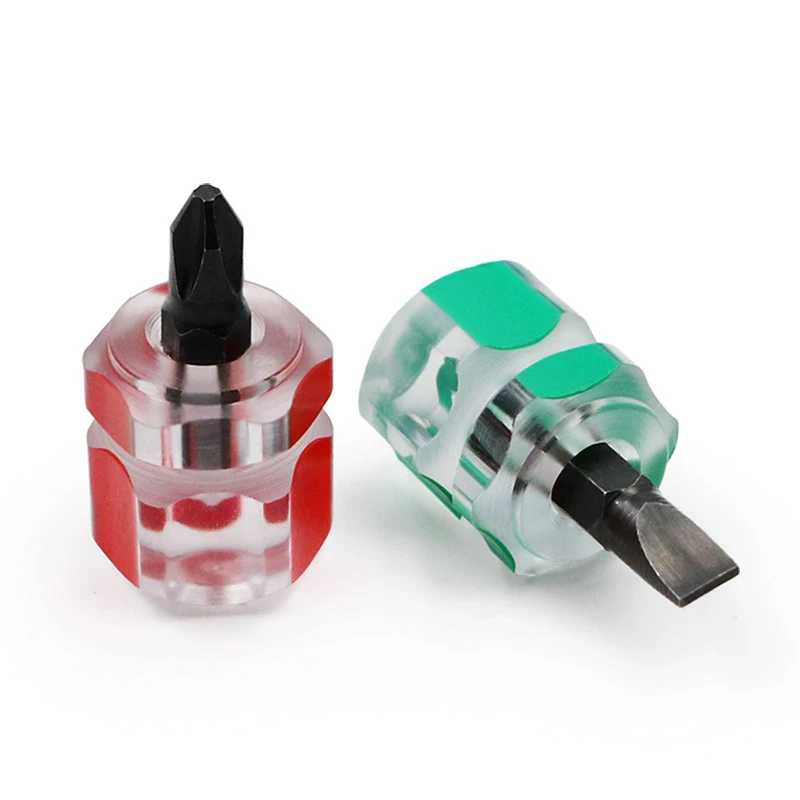Vặn Vít Bộ Mini Di Động Nhỏ Củ Cải Đầu Tua Vít Chính Xác Dụng Cụ Sửa Xe Trong Suốt Tay Cầm Sửa Chữa Dụng Cụ Cầm Tay