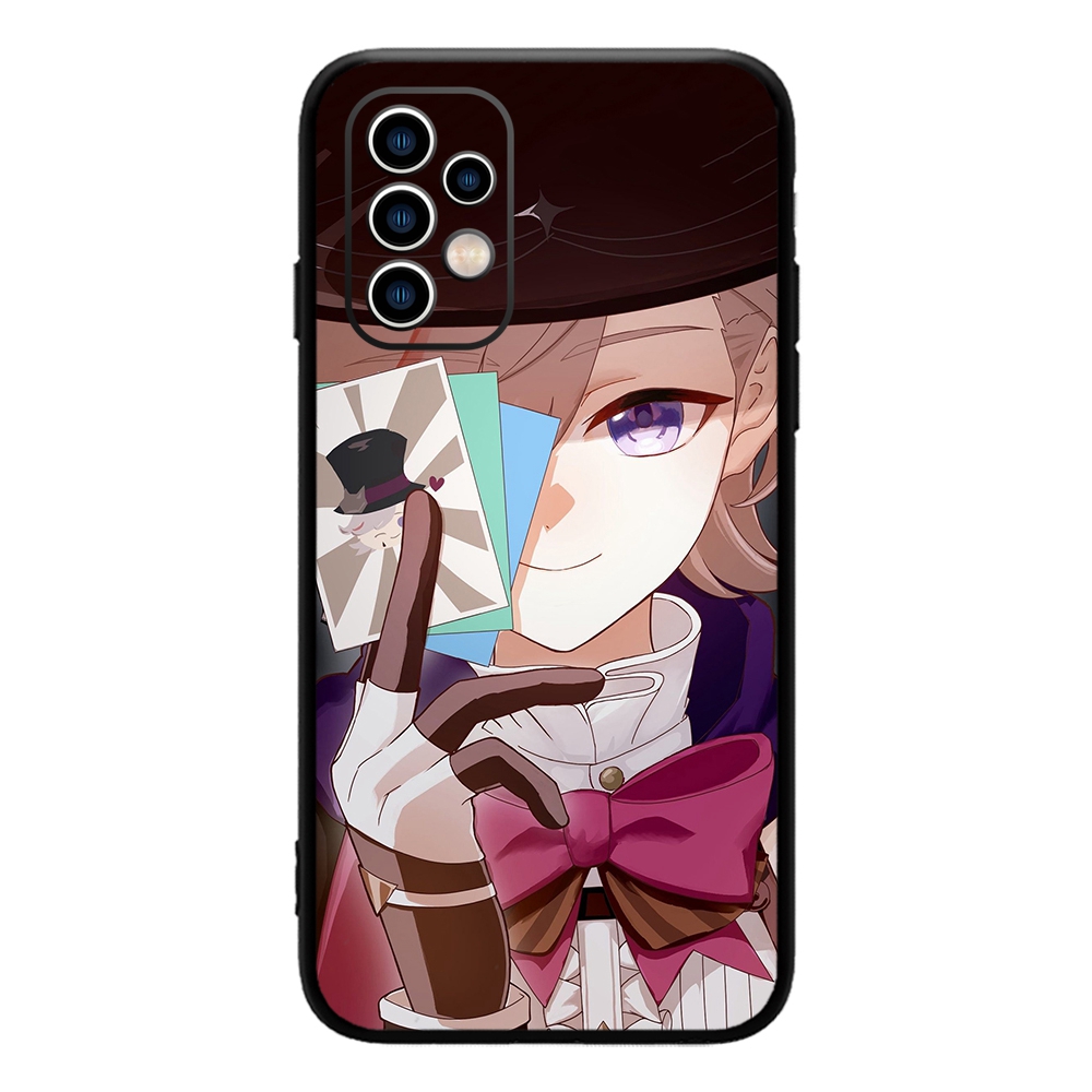 サムスンのためのlyney geninth Impact Case、Parisの素晴らしいマジシャンフォンケース、Galaxy a54、53、52、51、f52、a71、Note 20、Ultra、s23、m30、m21