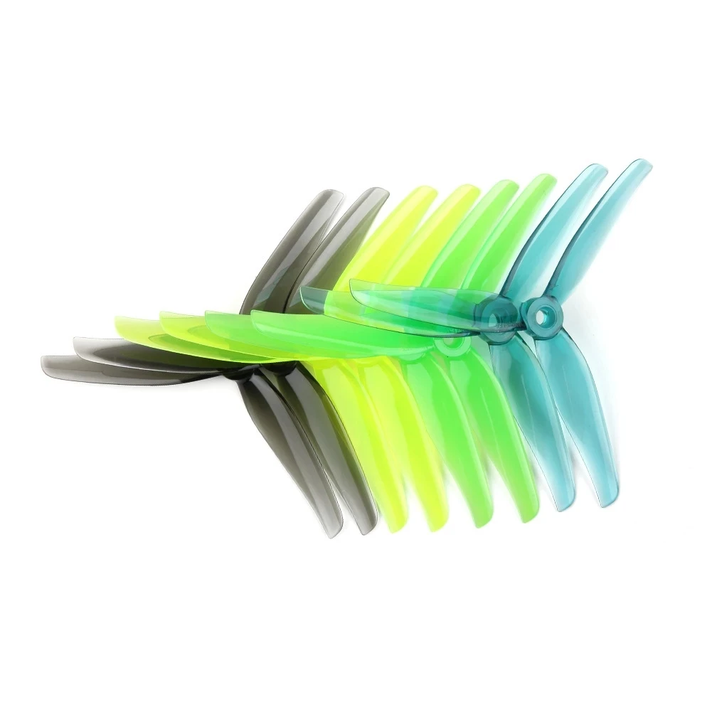4 paires IFlight Nazgul F5/5140 5 pouces 3 pales/hélice à trois pales avec trou de montage de 5mm pour Drones FPV Racing Freestyle 5 pouces