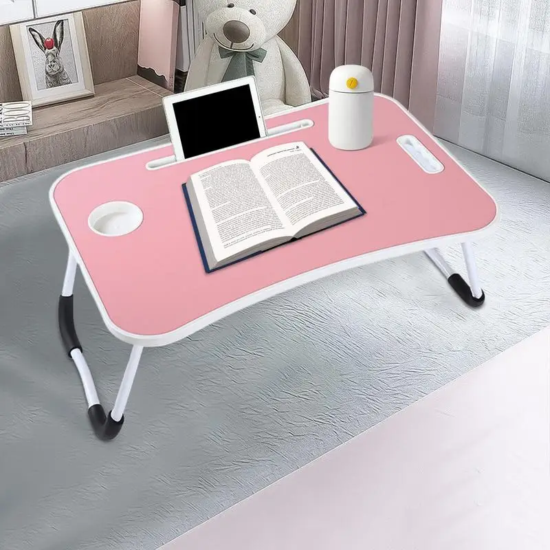 Suporte de mesa portátil dobrável antiderrapante, Lap Standing Desk, Suporte para notebook, Suporte para leitura, Sofá, Sofá, Escrita de chão