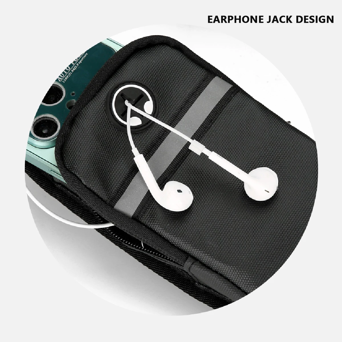 Herren Essential Brusttasche, Motorrad, Outdoor-Wandern, Camping, Angeln, Freizeit Single Shoulder Schulter tasche