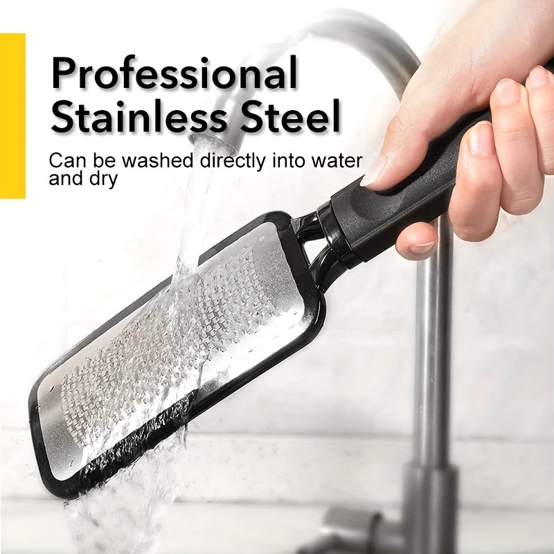 1pcs Double Side Voet Bestand Professionele Rasp Hak Rasp Harde Dode Huid Eelt Remover Pedicure Voetverzorging Gereedschap