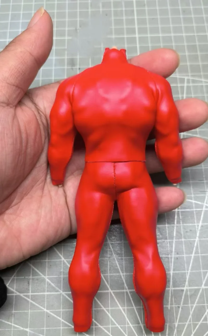 マフトイ用レッドジャンプスーツモデル、adam01、1:12スケール、6インチ