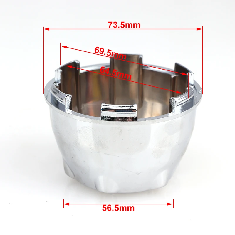 2ชิ้น/ล็อตตกแต่ง Electroplating พิเศษ Hub Caps สำหรับ ATV UTV Buggy Quad จักรยาน10นิ้ว12นิ้ว14นิ้วโลหะผสมล้ออะไหล่