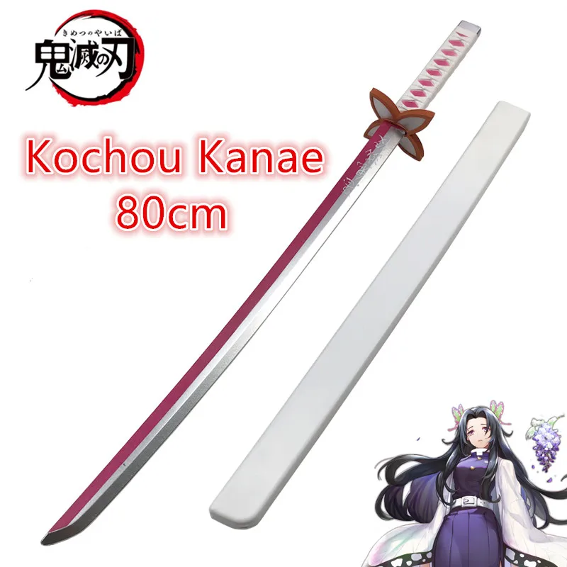 Anime Gốc Kimetsu Không Yaiba Katana Hóa Vũ Khí Demon Slayer Thanh Kiếm Kochou Kanae Kyoujurou Tanjirou Thanh Kiếm 80Cm
