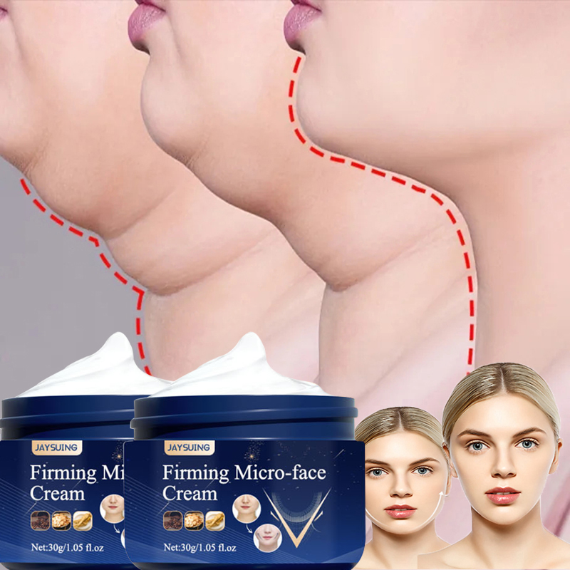 V-Shape Firming Face-Lift ครีมกระชับสัดส่วนกําจัด Masseter กล้ามเนื้อ Double Chin Face FAT Burning Anti-Aging ผลิตภัณฑ์ใหม่