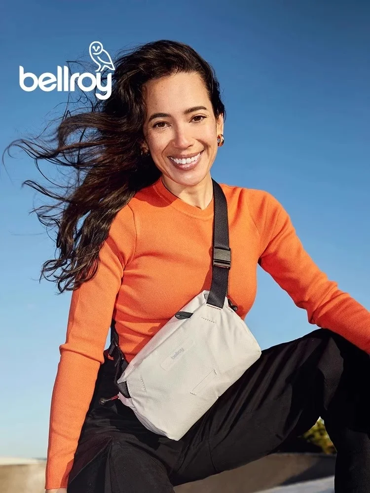 Bellroy Lite スリング 4L カジュアル通勤クロスボディバッグユニセックス軽量チェストバッグシングルショルダーバッグレジャーウエストバッグ
