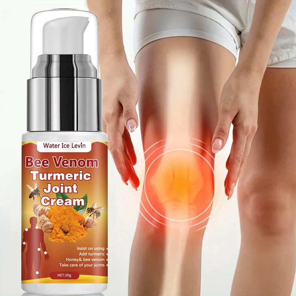 Crema para las articulaciones venomcúrmicas de abeja, hidratante calmante hipoalergénica con miel Natural, glicerina para todo tipo de piel