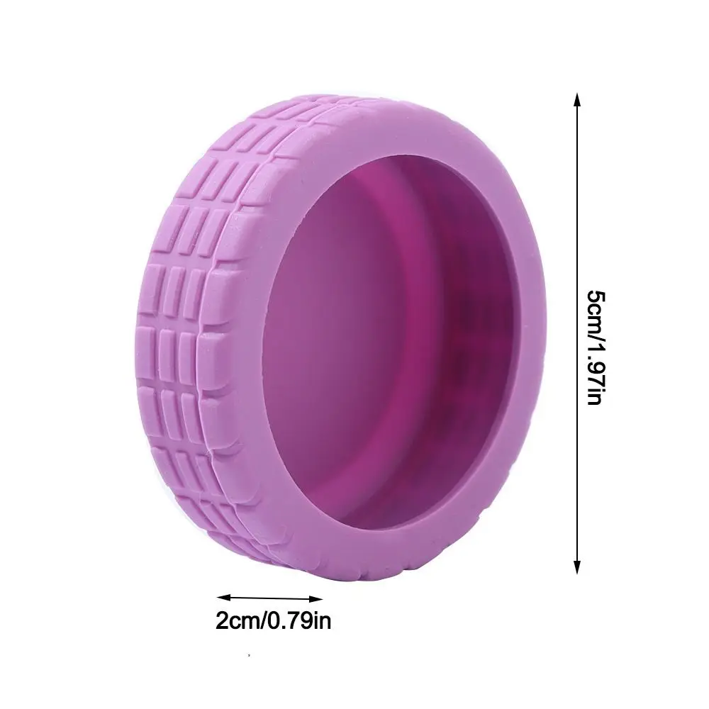 Protector de ruedas de equipaje de silicona, Reduce el desgaste de las ruedas, piezas de maleta, ejes, cubierta protectora de ruedas de maleta