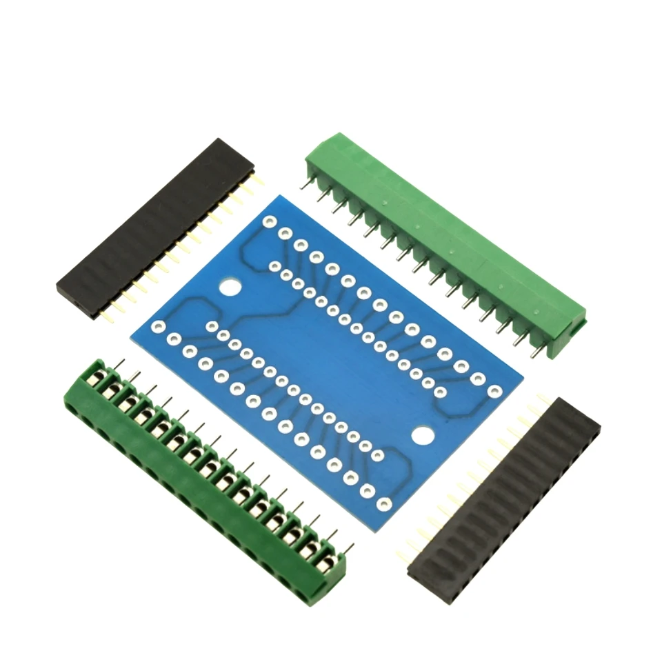 NANO V3.0 3.0 Scheda di espansione adattatore terminale controller NANO IO Shield Piastra di estensione semplice per Arduino AVR ATMEGA328P