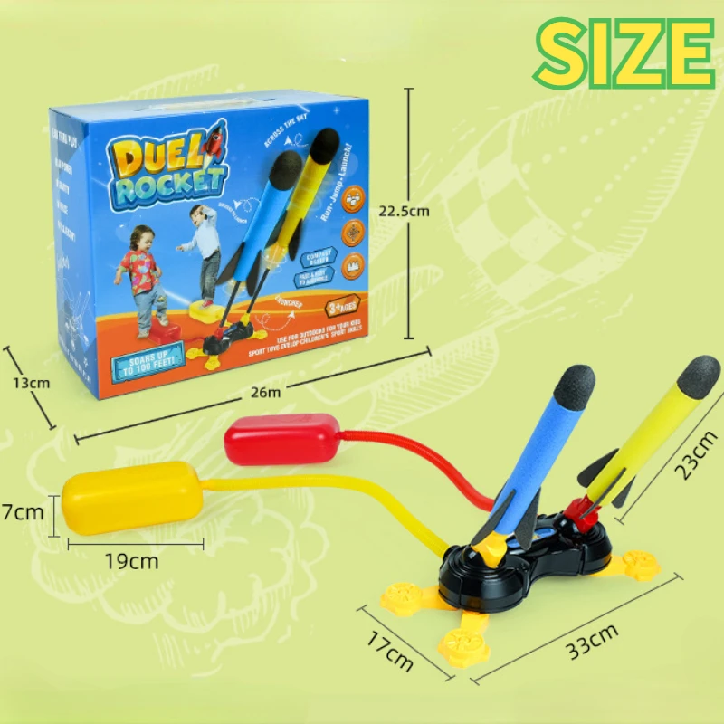 Đồ Chơi Ống Phóng Tên Lửa Cho Bé Nhảy Đồ Chơi Xốp Eva Tên Lửa Mẹ Con Tương Tác Đồ Chơi Thể Thao Ngoài Trời Chơi Trò Chơi Đặt Cho kid Người Lớn