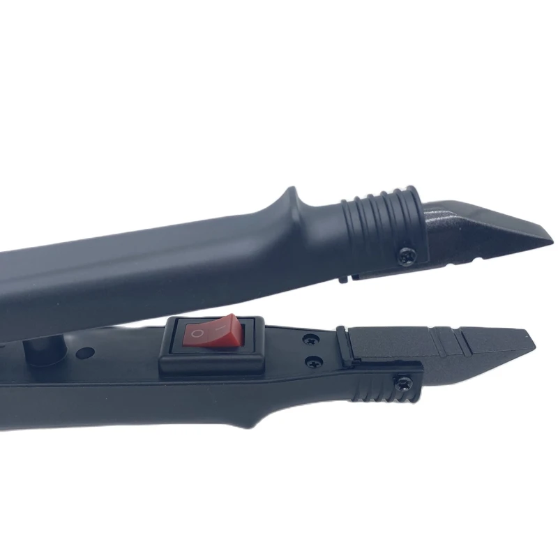 611B 定屋根ヘアエクステンショントングヘアコネクタフラットチップヘアエクステンションアイロンコネクタヘアエクステンションツールセクション