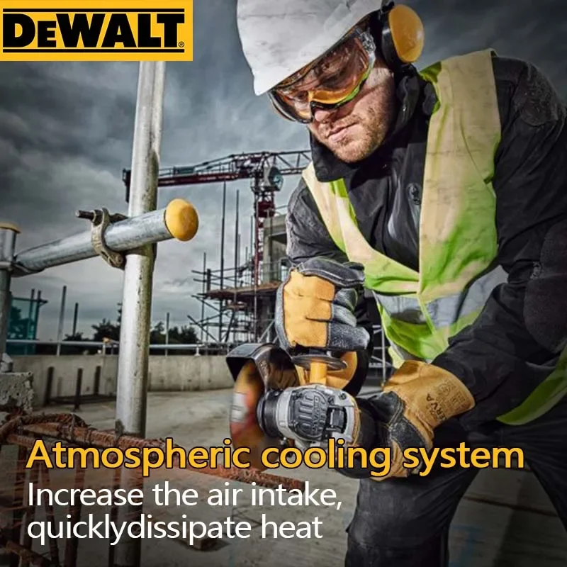 DeWalt Angle Grinder Brushless Handheld Grinding Machine Polishing Machine Wireless Lithium Battery Cutting Machine Dcg405
