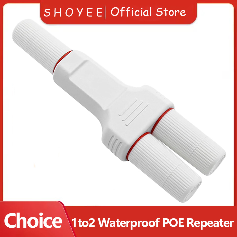 Новый уличный водонепроницаемый стандартный 10/100 Мбит/с 1 в 2, удлинитель POE/ретранслятор 30 Вт, прямые продажи с завода