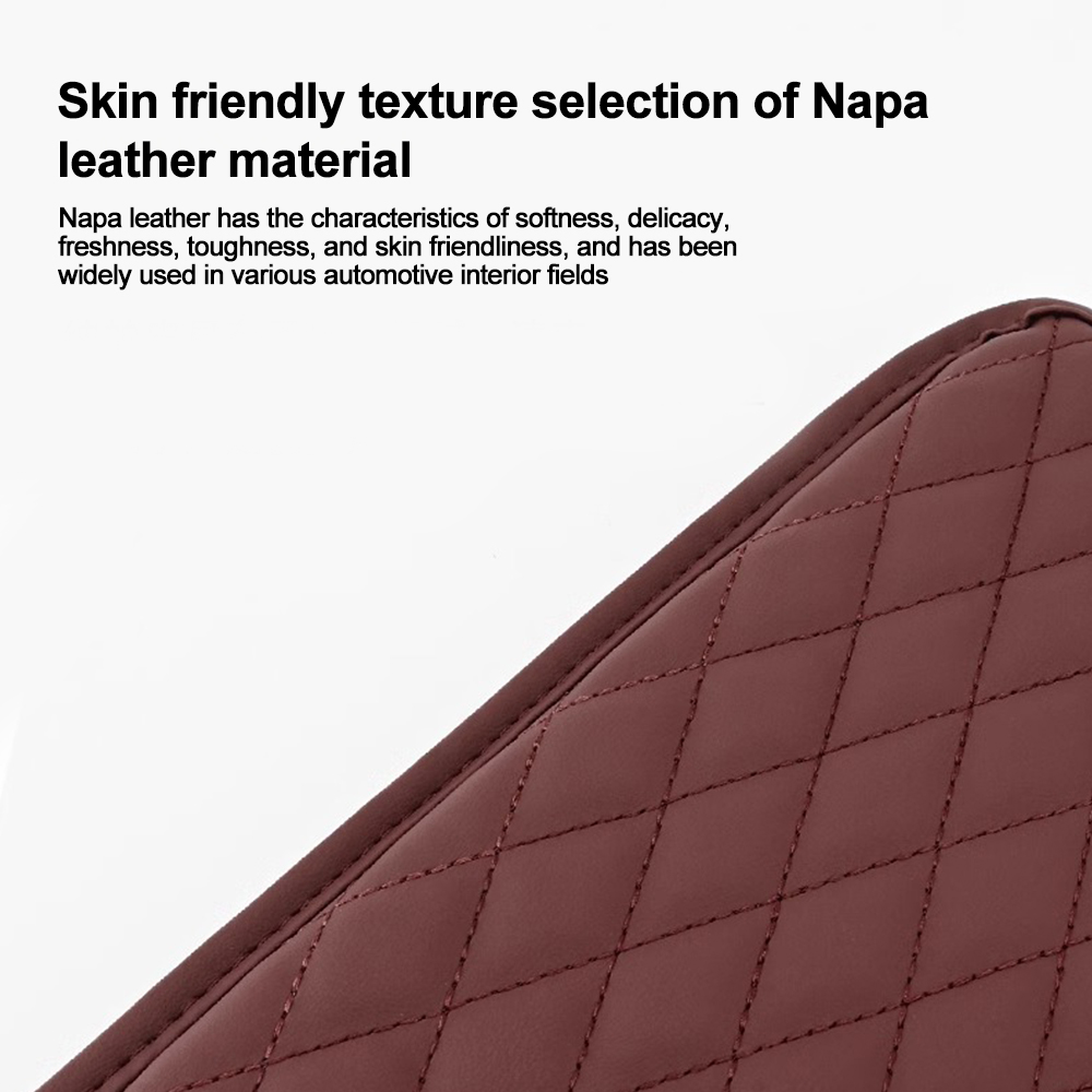 収納ポケット付きPUレザーカーアームレスト,アームレスト保護クッション,収納ボックス,カバーパッド