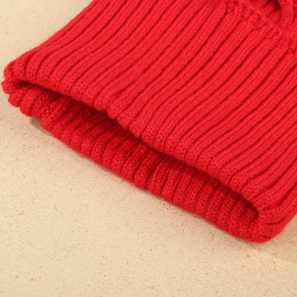 Cuello falso de punto cálido para hombres y mujeres, bufanda a prueba de viento con orejas de madera, cuello alto desmontable, moda de invierno