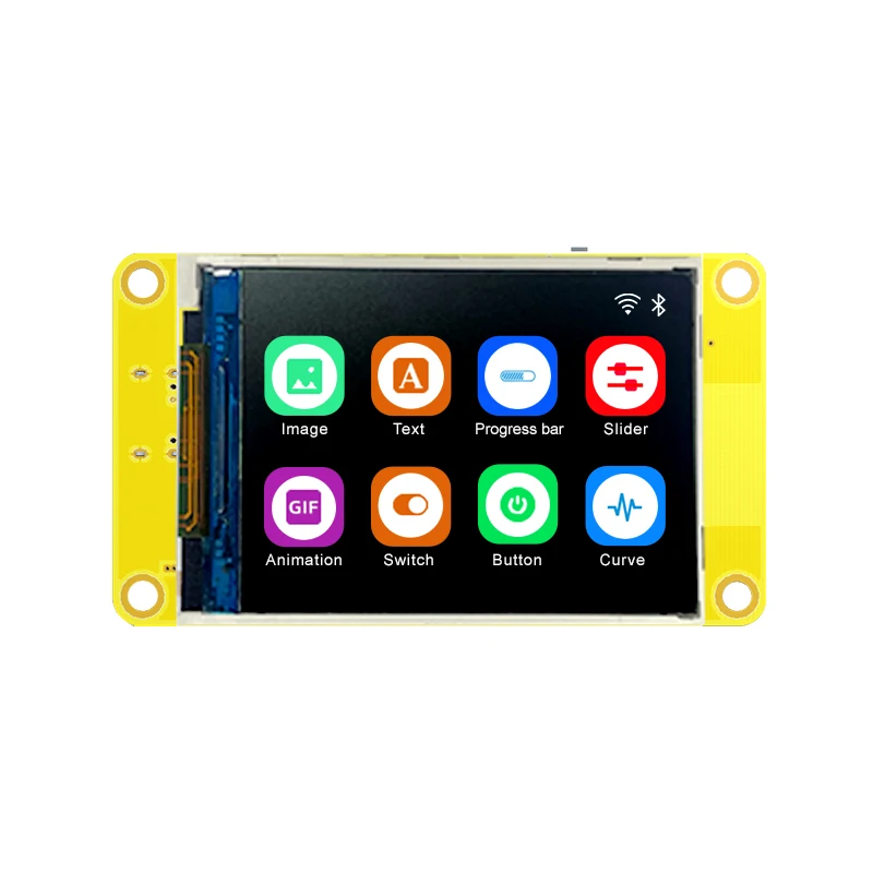 Esp32 arduino lvgl wifi & placa de desenvolvimento bluetooth 2.2 "240*320 tela inteligente 2.2 polegadas lcd tft módulo toque