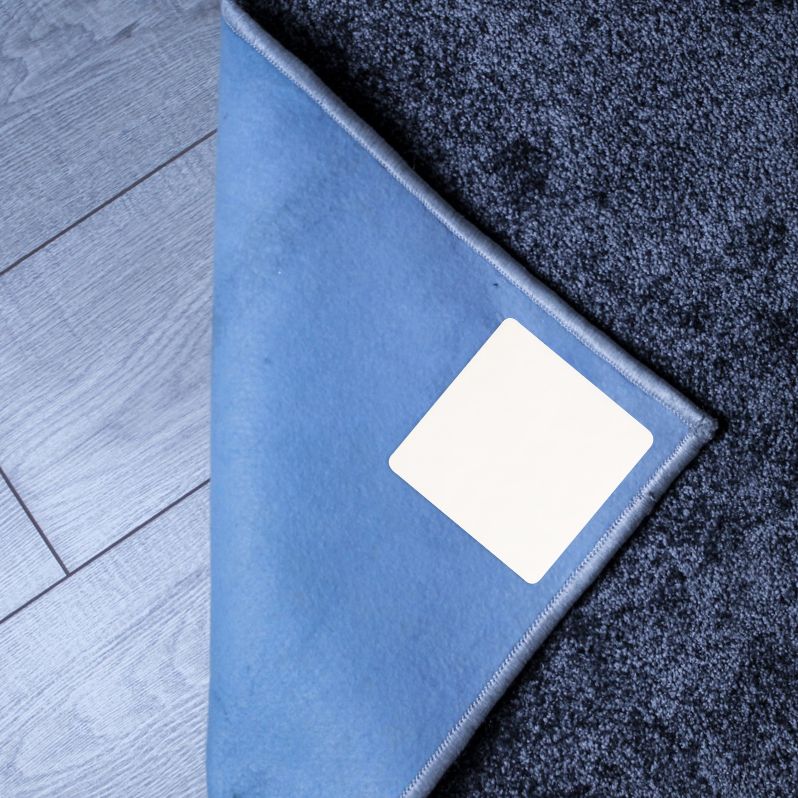 12 Uds. Cinta de alfombra antideslizante pegatinas de alfombra almohadilla de alfombra cuadrada para azulejos de madera dura suelo de mármol laminado alfombra cinta alfombras almohadillas