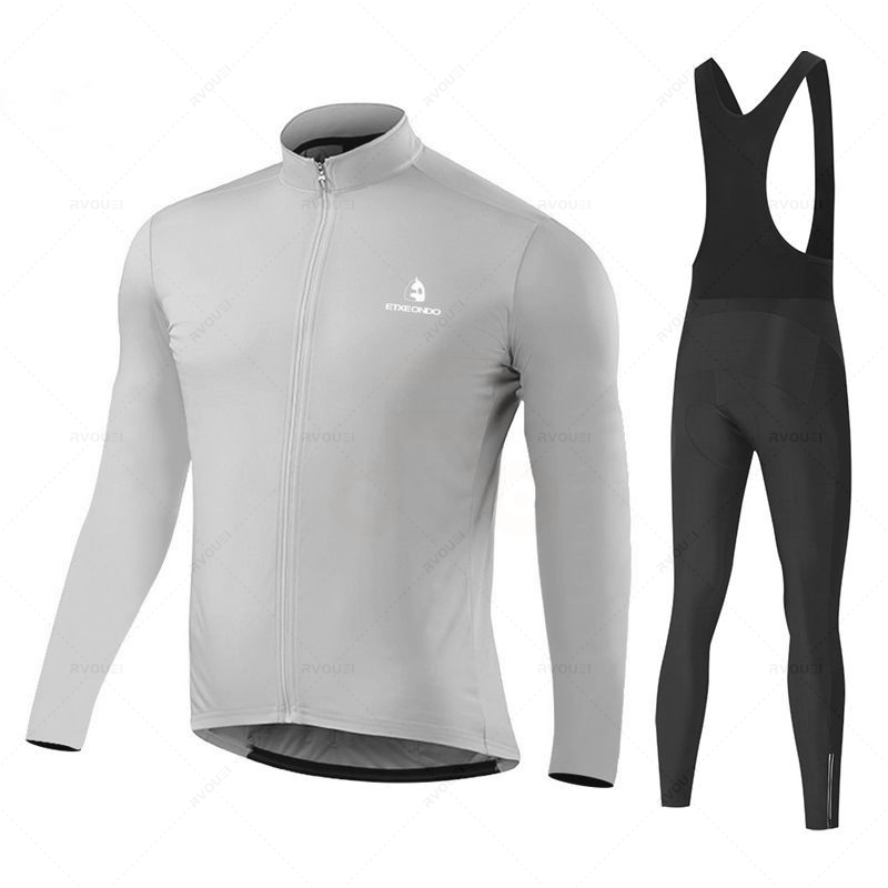 Etxeondo Zeywe Zwarte Wielertrui 19D Set Bib Seragam Tim Sepeda Minum Ynel Air Liur Fiets Slijtage Kleding Heren Lange Maillot