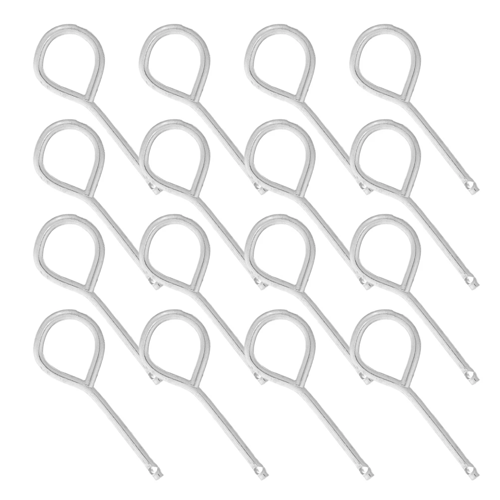30 Pcs Fire Extinguisher Latch Set Stainless Steel Pull Pins for Extinguishers Lock Pins Fire Equipment Accessories Handheld