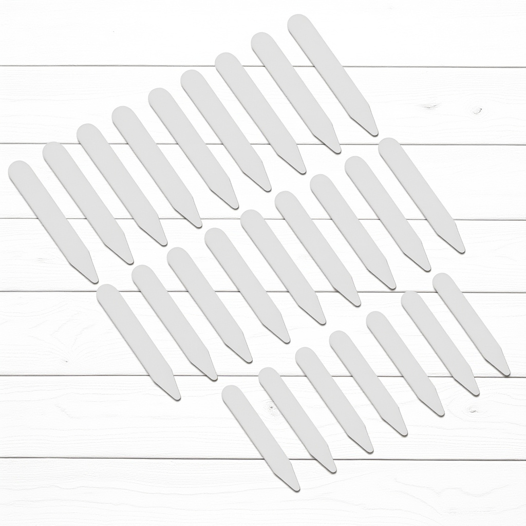 200 peças colarinho permanece plástico durável branco osso enchimento reforçador suporta 2 2.5 polegadas 2.8 polegadas camisas masculinas acessórios