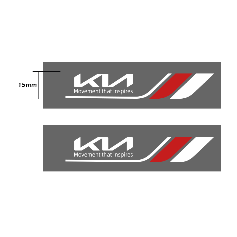車のウィンドウワイパーステッカー,クリスタルエンブレム,車の装飾,キアソウル,ソレート,k2,k5,ピカント,オプティマ,スポーティ,セラト,2個
