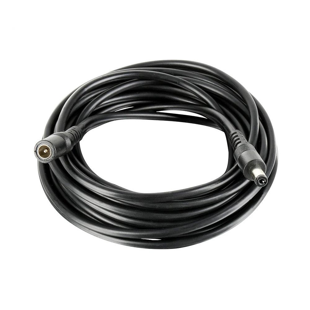 3/5/10/15/20/30/50m 5.5mm * 2.1mm dc conector de alimentação cabo de extensão jack adaptador cabo de chumbo dc fêmea macho extensão plugue externo
