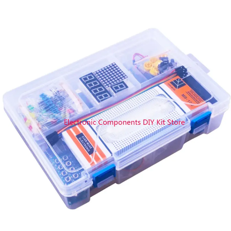 RFID Upgrade Kit 4X4 Kit Development Board with Membrane Button Kit For R3 Kit Breadboard/stepper motor/servo/1602 LCD/SG90