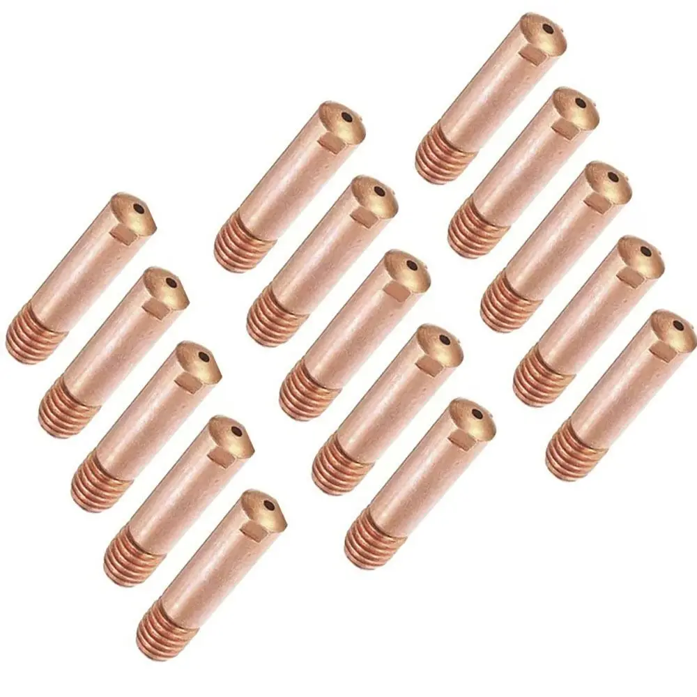 5pcs 25mm/ 0.98" For MB-15AK 14AK MIG/MAG Welding Torch Gas Nozzle Durable Insulation Replace Part Soldering Accessories