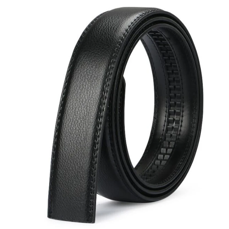 Cintos de fivela automática masculina sem fivela 3.5cm cinto corpo sem fivela de alta qualidade masculino pulseira de couro do plutônio jeans cinto largo