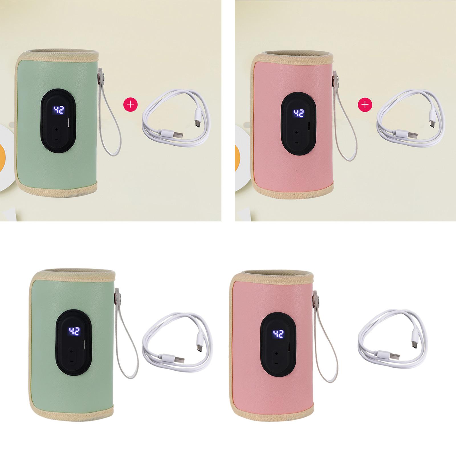 Подогреватель детских бутылочек, регулируемый подогреватель бутылочек для грудного молока для уличного домашнего автомобиля