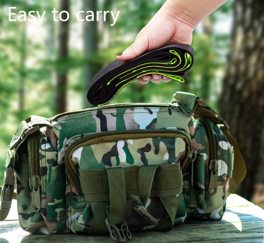 3Step Climbing Stick Aider, Tree Stand Steps, Webbing Hunting Ladders, Lightweight Rope Aider,Outdoor Climbing, Caving,Canyoning