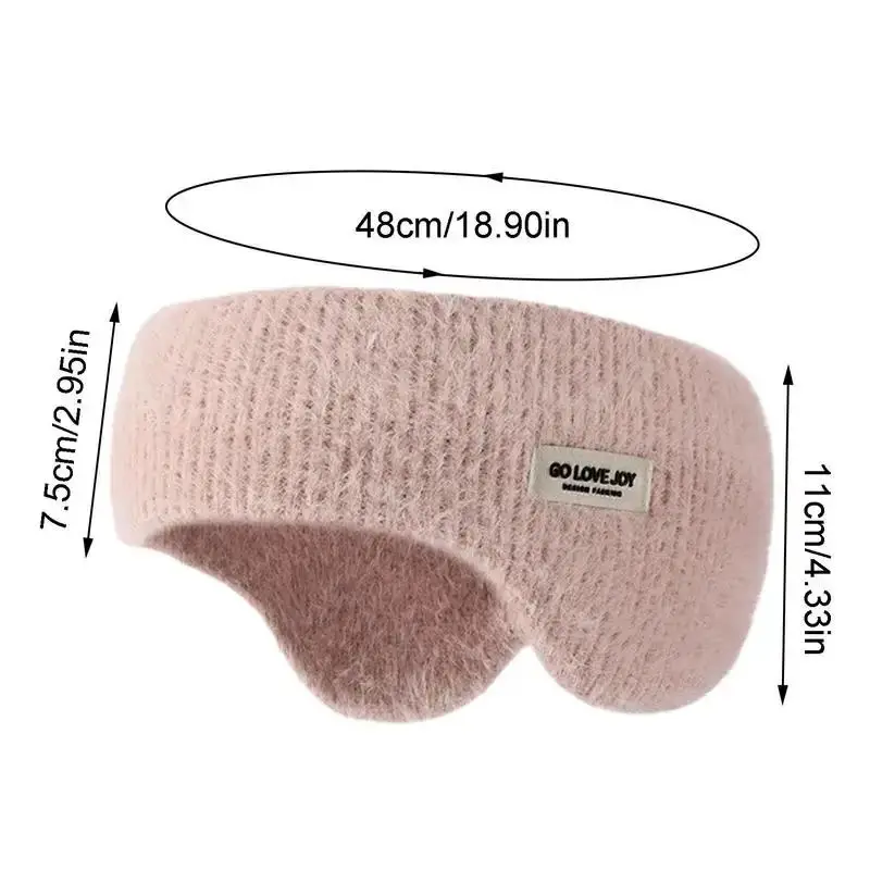 Orejeras más cálidas para invierno, diadema bonita, bandas para el cabello, deporte de esquí al aire libre, diadema gruesa para mujeres y hombres, pañuelo para la cabeza, accesorios para el cabello