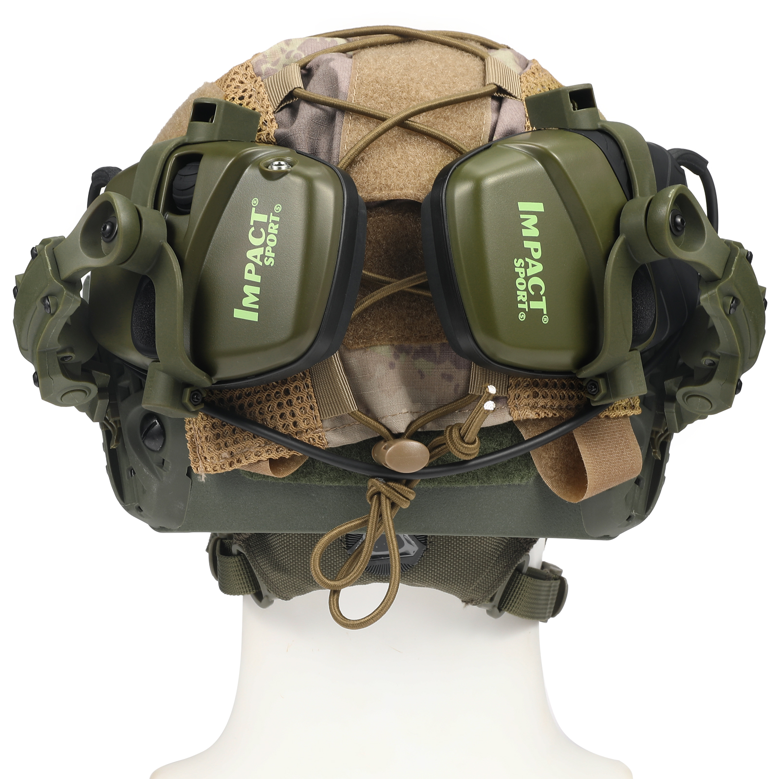 Auriculares electrónicos de tiro para deporte de impacto, cascos tácticos de protección auditiva con reducción de ruido para caza