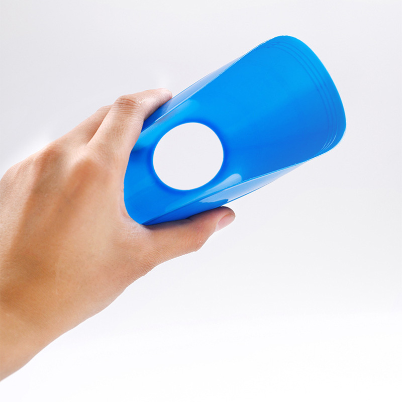 10/50 個サッカーディスクコーンセットサッカートレーニングプロ敏捷性ディスク皿スポーツスペースコーンサッカートレーニング機器ボールゲーム