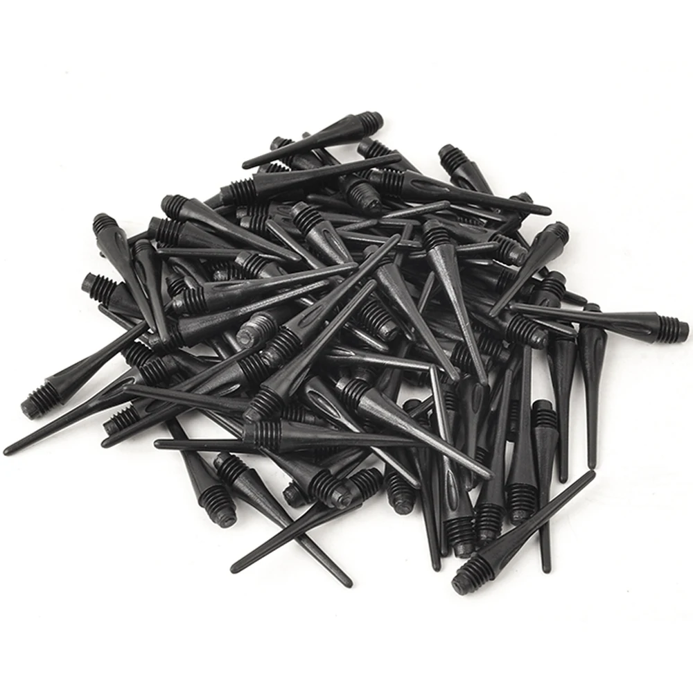 100PCS High Precision Electronic Dart Plastic Professional Dart Durable Soft Tip Points Needle Replacement Set Darts Accessories