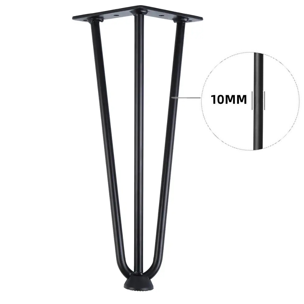 4 Pz Hairpin Gambe Hairpins Tavolo Skids Hairpin Gambe Tavolo Piede Staffa DIY Artigianato