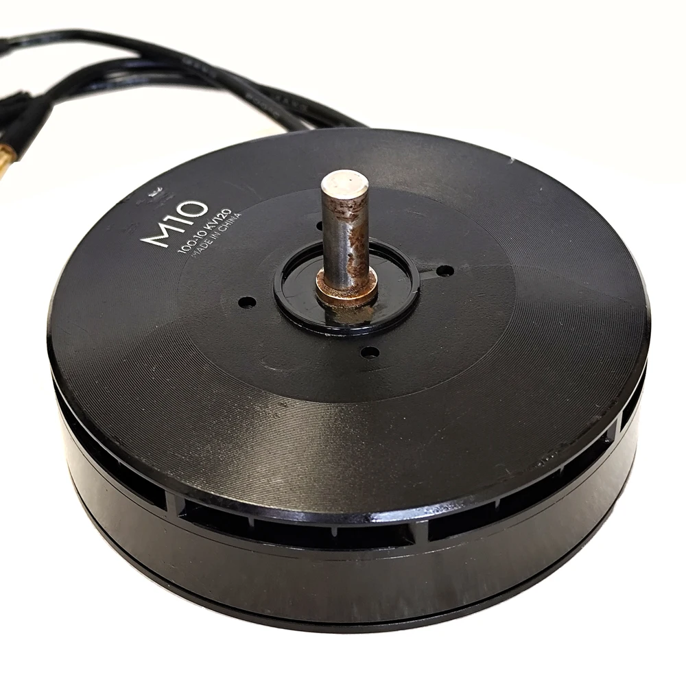 Segunda mão m10 (10010) motor sem escova kv120 peça de reparo motor uav para e5000 grande drone de proteção de plantas-motor drone durável