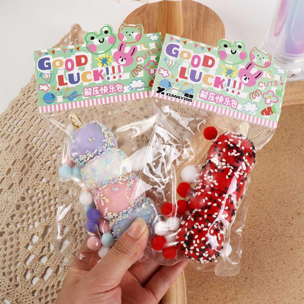 Cute Plush Squishy Anti-Stress Fidget Toy, Cat Paw, Foot Squeeze Toy, Simulação Pão Comida, Slow Rebound, Stress Relief, Mochi Table, Novo