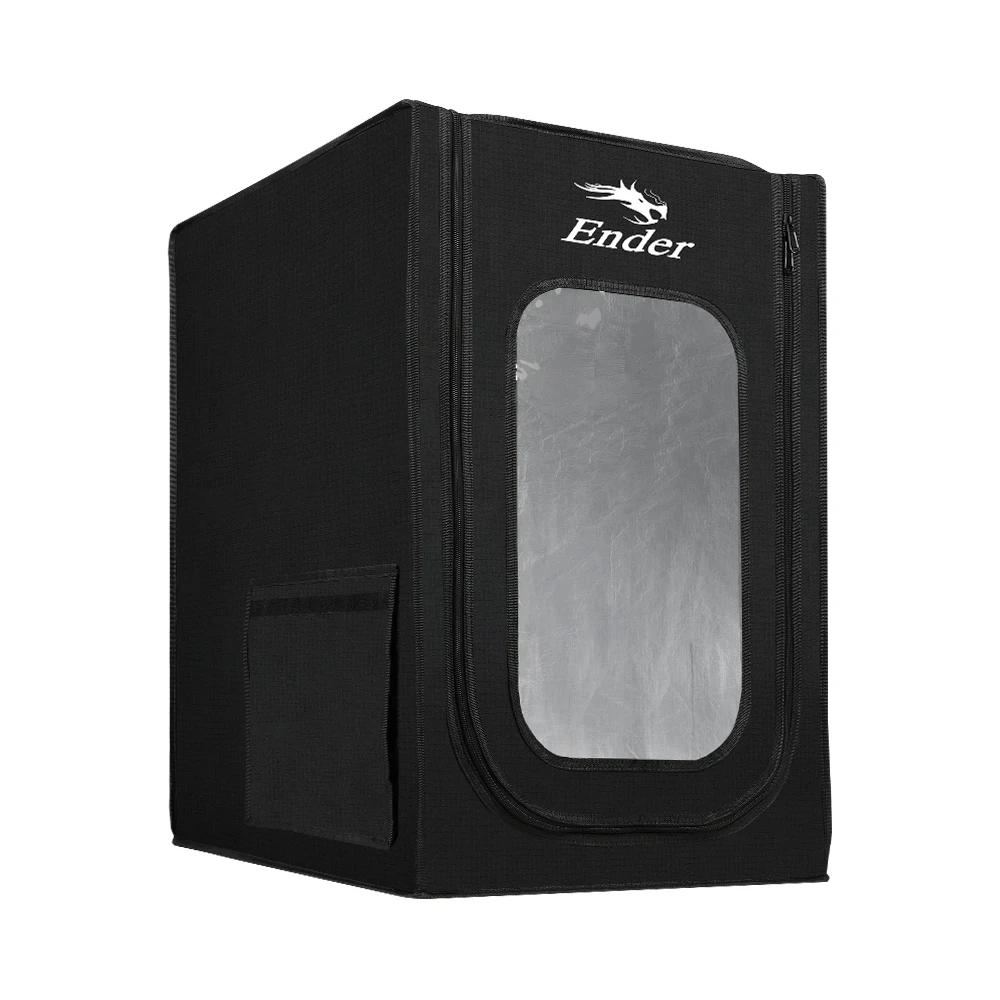 Gabinete de impressora 3D série Creality Ender Plus com interface de exaustor Capa de isolamento de impressora 3D
