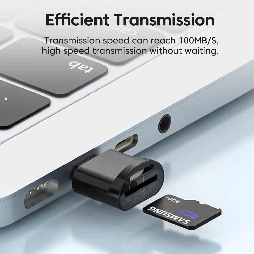 Typ C Kartenleser USB C Zu TF Karte Speicher Lesen High-speed Transfer Kartenleser Unterstützung OTG Für PC Laptops Samsung Xiaomi