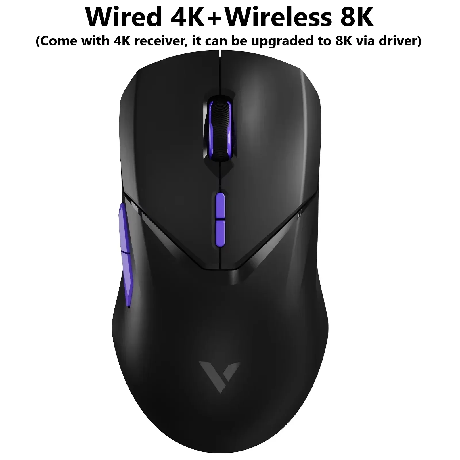 Беспроводная игровая мышь Rapoo VT9PRO/VT9Air 4K, сверхлегкая, 26000 точек на дюйм, частота отката 4 кГц, время отклика 0,25 мс, срок службы батареи 180 часов PAW3398