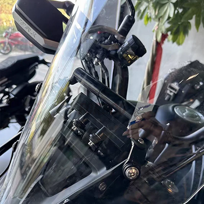 2024 para Benelli TRK702 TRK702X TRK 702X702X 2022 2023 soporte para teléfono móvil soporte de navegación GPS Accesorios