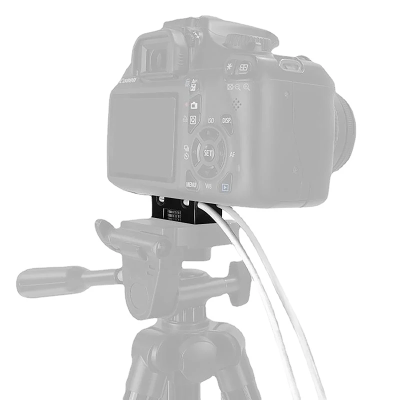 Mini Tether Camera Digitale USB-kabelslot Clip Klembeschermer Mount Naar Camera Statief Quick Release Plate Tethering Kabel