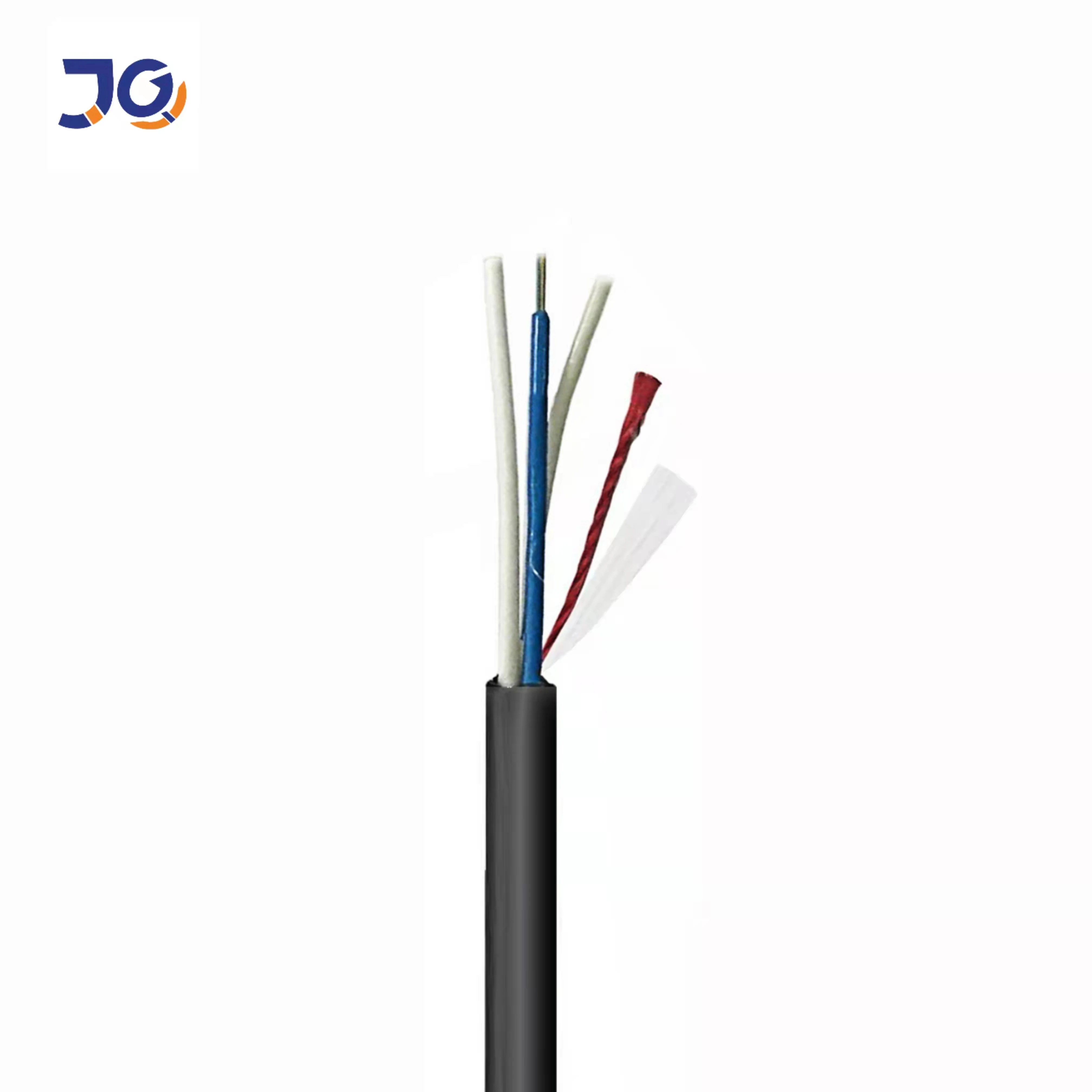 CABLE ASU Mini ADSS de 12 núcleos para exteriores, Cable de fibra óptica de 5KM